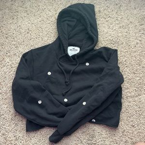 Hollister Cropped Hoodie